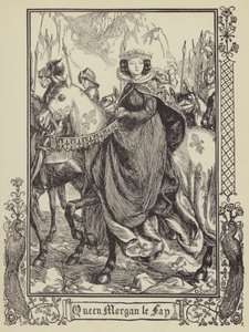 Kraliçe Morgan le Fay by Dora Curtis