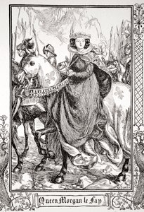 "Kraliçe Morgan le Fay", 1905.