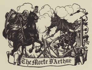 Morte DArthur by Dora Curtis