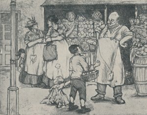 Banliyöde Pazarlama, 1920 by Doris Davis