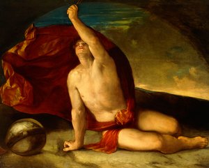 Astronominin Kişileştirilmesi, c.1520-29 by Dosso Dossi
