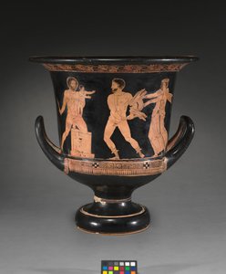 Kırmızı figürlü bir lekythos