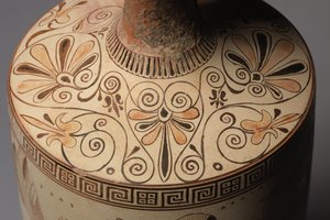 Atalanta Lekythos (Cenaze Yağ Testi), MÖ 500-490