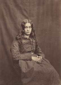 Kadın, Surrey County Asylum, c. 1855. by Dr Hugh Welch Diamond