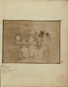 Bayan Mary Playfair, Lady Brewster, Bay Pakenham Edgeworth ve Bayan Brewster ile Sir David Brewster