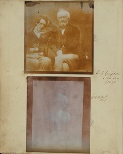 Sir George Campbell ve oğlu George by Dr. John Adamson