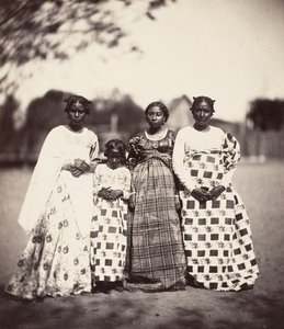 Femmes Betsimisaraka, Madagaskar, 1863.