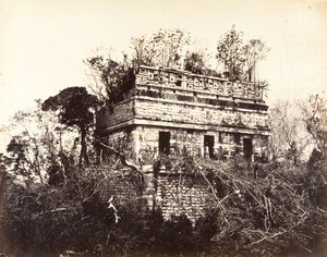 Hapishane, Chichen-Itza, 1857-89.