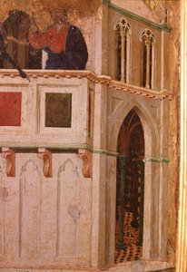 Tapınaktaki Günaha, detay. Maesta sunağı (ahşap üzerine tempera ve altın by Duccio di Buoninsegna