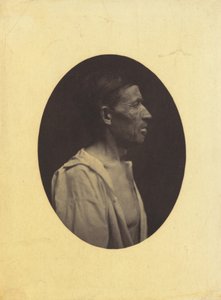 Profilde görülen, 42 yaşında, alkolün kötüye kullanılmasıyla sersemlemiş bir adamın portresi..., 1854-1856.