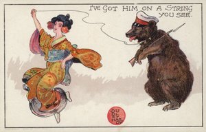 Gördüğün bir ipte onu yakaladım by Dudley Hardy