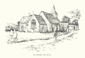 Elstead Kilisesi (lito) by Duncan Moul