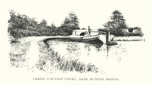 Grand Junction Kanalı, Hunton Köprüsü yakınında (lito) by Duncan Moul