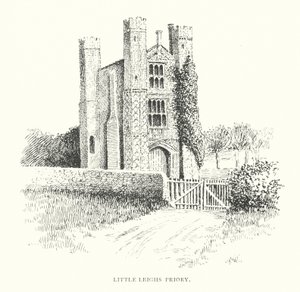Little Leighs Manastırı (lito) by Duncan Moul