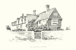 Old Cloth Hall, Biddenden (lito) by Duncan Moul
