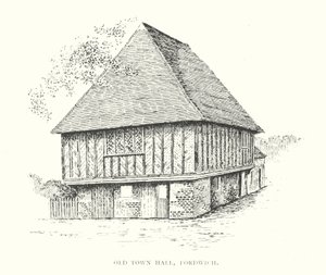 Eski Belediye Binası, Fordwich (lito) by Duncan Moul