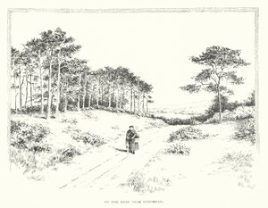 Hindhead yakınlarındaki yolda (lito) by Duncan Moul