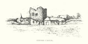 Otford Kalesi (lito) by Duncan Moul