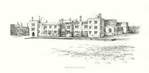 Penshurst Place (lito) by Duncan Moul