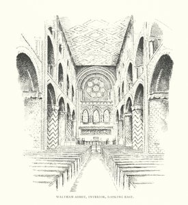 Waltham Abbey, İç mekan, Doğu