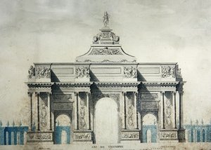 Arc de Triomphe, Claude Perrault