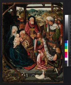 Kralların Hayranlığı, 1520 by Dutch School