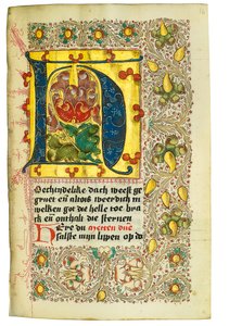 Hollandaca, Aşağı Rheinland, Emmerich, Cleves, c.1480