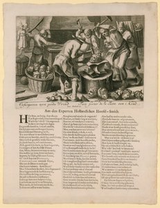 Ceforgeron myn goede vrind. İngiliz tahtının halefi ile ilgili karikatür, 1688-89 by Dutch School