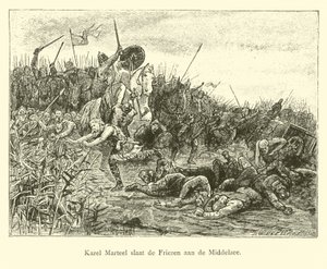 Charles Martel Frizyalılarla Middelzee