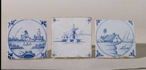Delft Fayans, c.1750-1800 (toprak çömlek) by Dutch School