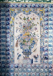 Banyodan Delft karo paneli (fayans) by Dutch School