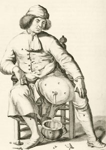 Bir apseden sıvıyı boşaltmak, Frederik Dekkers, 1694 by Dutch School