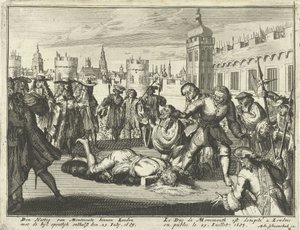 Monmouth Dükü'nün idamı, 15 Temmuz 1685 by Dutch School