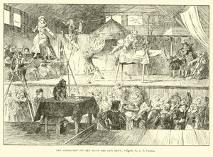 Panayır çadırı, Hollanda, 17. yüzyılın başlarında by Dutch School