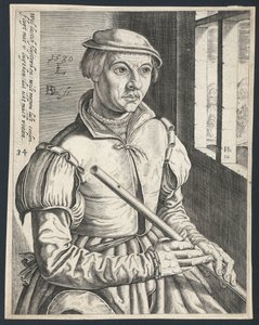 Flütçü by Dutch School