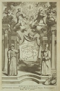 Athanasius Kircher (1601-80) 1667 tarafından resimlenen Çin