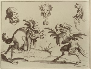 Groteskler, 1637 by Dutch School