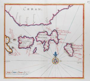 Ceram Adası (Seram), Endonezya. by Dutch School