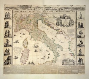 İtalya, Klencke Atlas by Dutch School