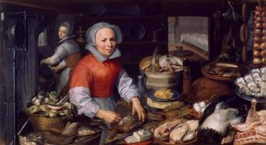 Ziyafet Hazırlıkları, 1575-1625 by Dutch School