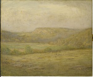 New England Hills, 1901 (ahşap panel üzerine yağlı boya)