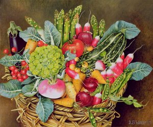 Yaz Sebzeleri, 1995 (akrilik)