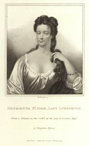 Henrietta St John Lady Luxborough by E. Bocquet