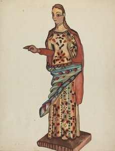 Bulto (Ahşap Aziz Figürü) by E. Boyd