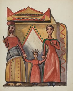 Bulto - Kutsal Aile, 19351942. by E. Boyd