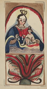 Retablo - Bakire ve Çocuk, 19351942. by E. Boyd