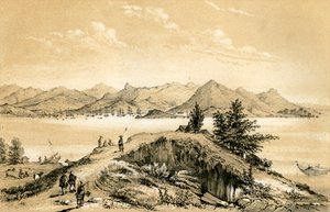 Hong Kong Körfezi ve Adası, 1847 by E Gilks