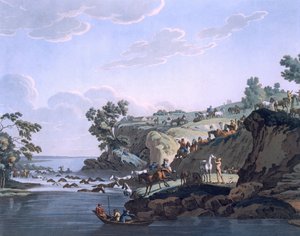 Nehri geçen atlar, 1812-13