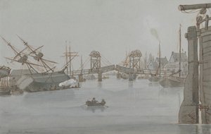 Yarmouth Köprüsü, Ağustos 1829 by E. M. Henderson