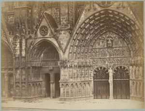 Batı Kapısı, Bourges by E. Quetier